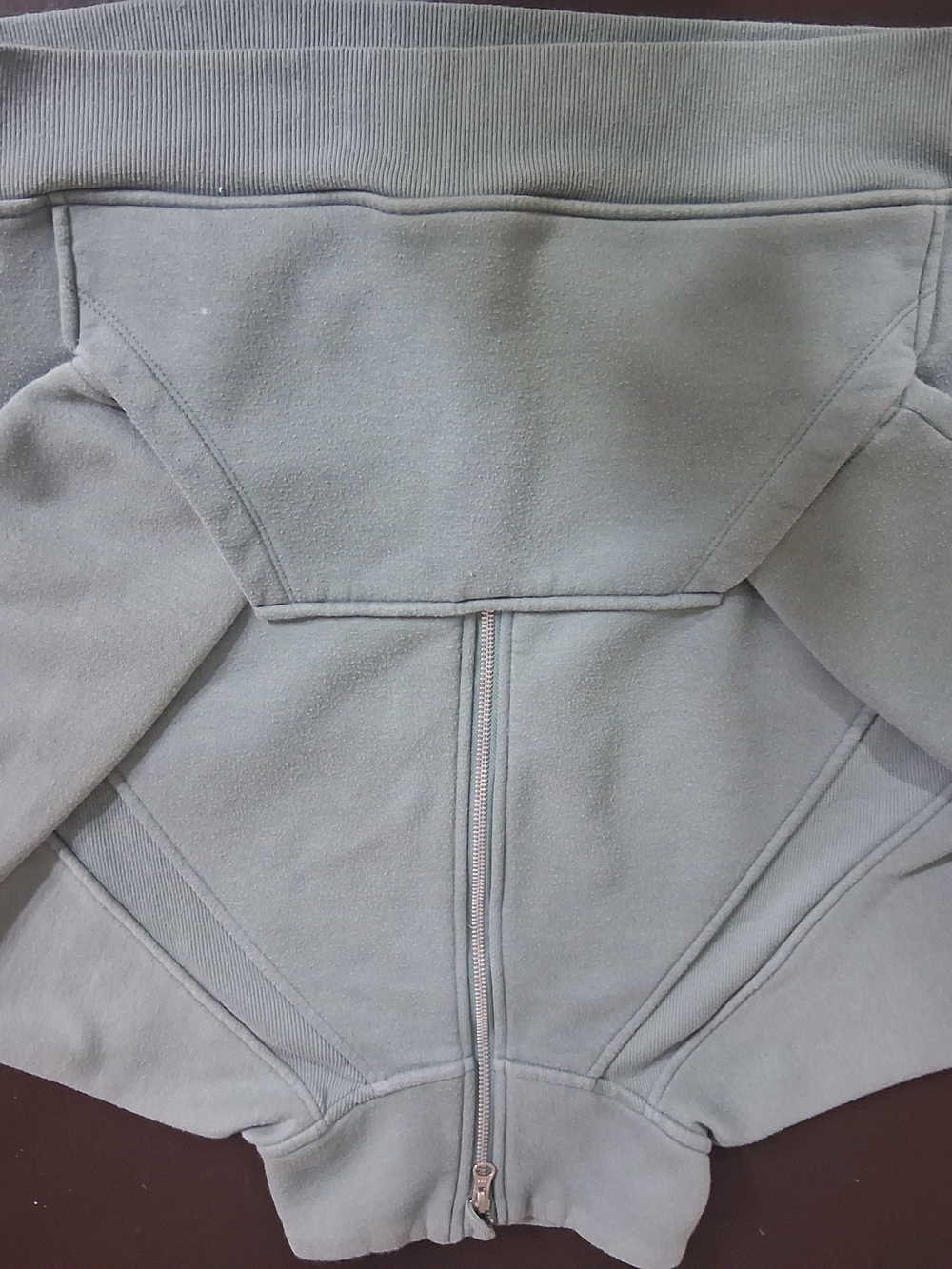 Danskin Sage Green Zip-Front Joggers